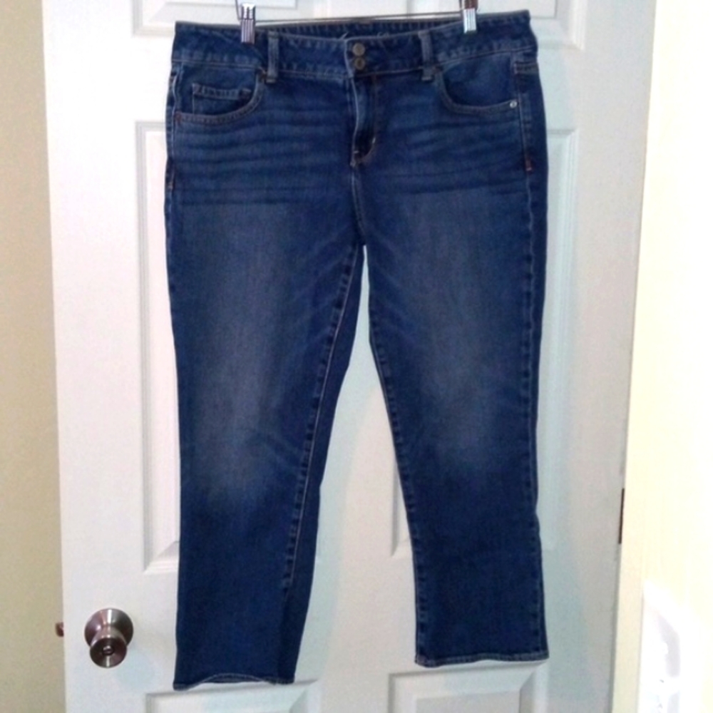 American Eagle Artist Style Denim Jeans Size:14 R